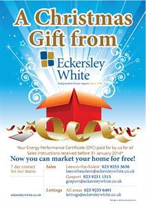 A Christmas gift from Eckersley White